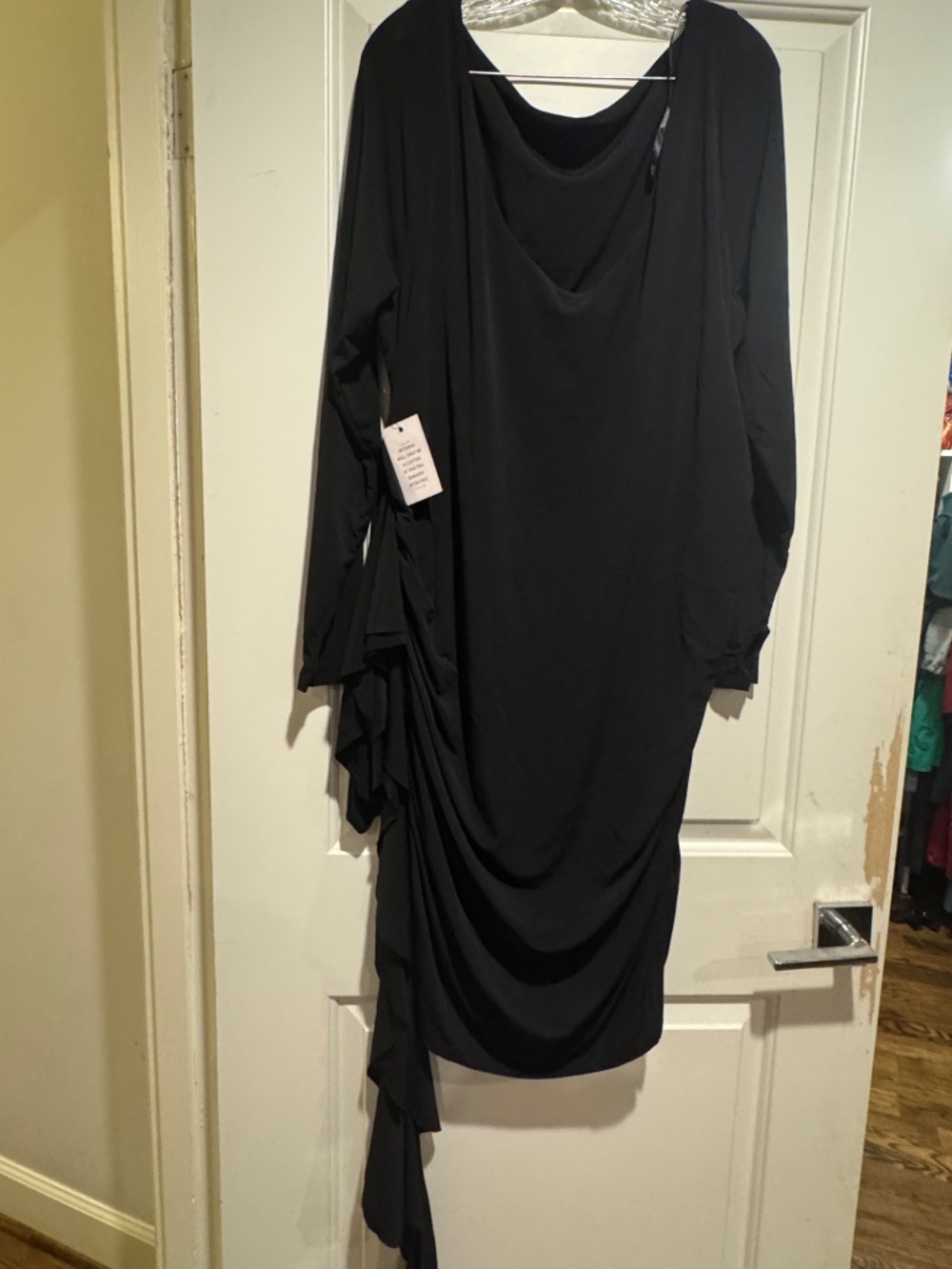 Eloquii Side Ruffle Mini-Dress - Picture 3 of 5